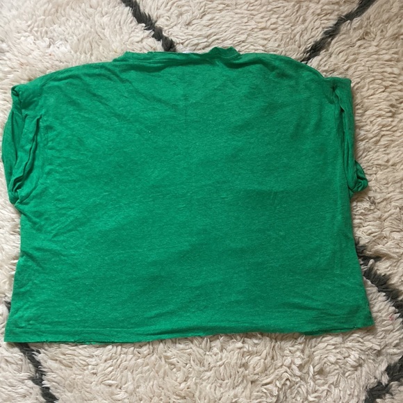 Sandro Distressed Linen Tee - Picture 9 of 17